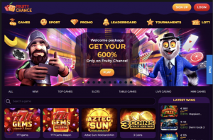 Fruity Chance Casino Website