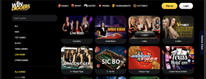 Win Diggers Casino Website